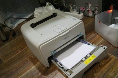 Лазерный принтер ML-1520, печать ч\б